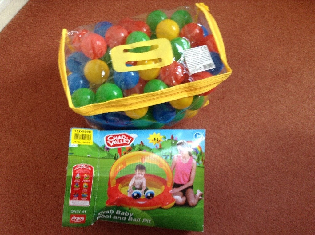 chad valley crab paddling pool